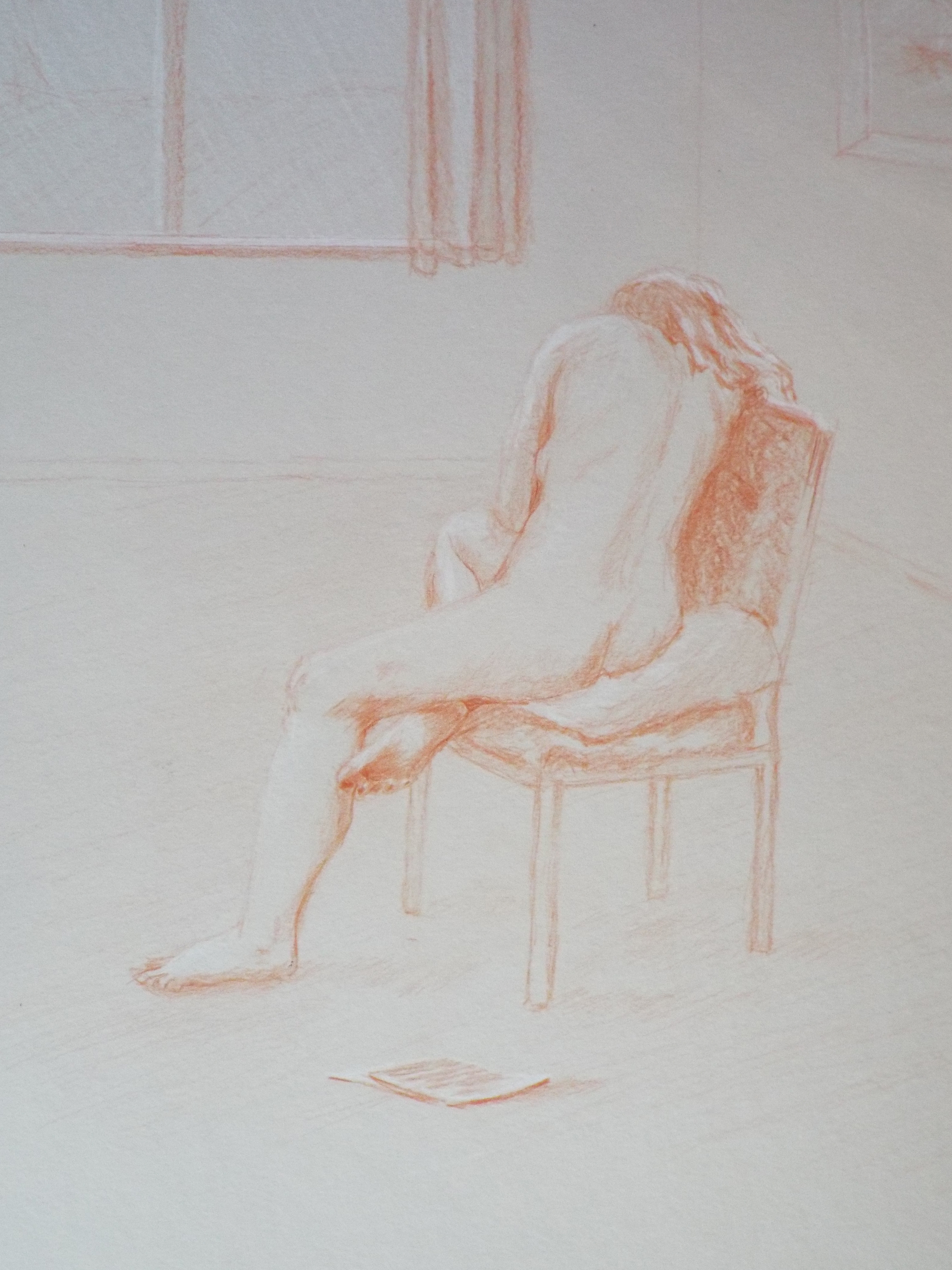 Nude pencil sketch